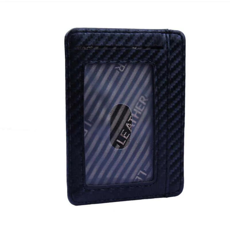 Кошелек с 8 отделениями для карт двусторонний из искусственной кожи отделением