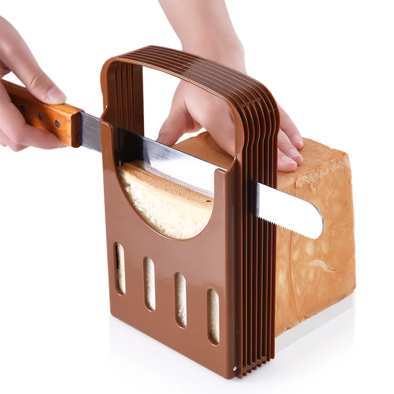 Лучшее практичное устройство для нарезки тостов|toast slicer|bread cutterloaf bread slicer |