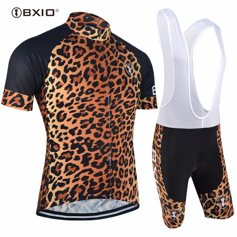 Комплект веломайки New Leopard Pro Team Ropa De Ciclismo Hot Clothing Short Sleeve Bicycle Clothes 032.