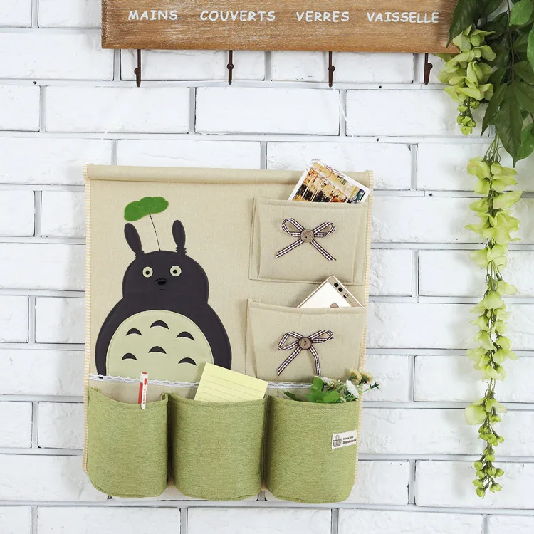 

Over door wall Storage bag Creative Wardrobe Hang Bag Wall Pouch Cosmetic Toys Organize Pockets stationery Contain for Room