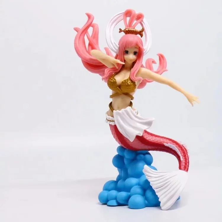 

17CM pvc Japanese anime figure ONE PIECE Shirahoshi The battle over the dome action figure collectible model toys for boy