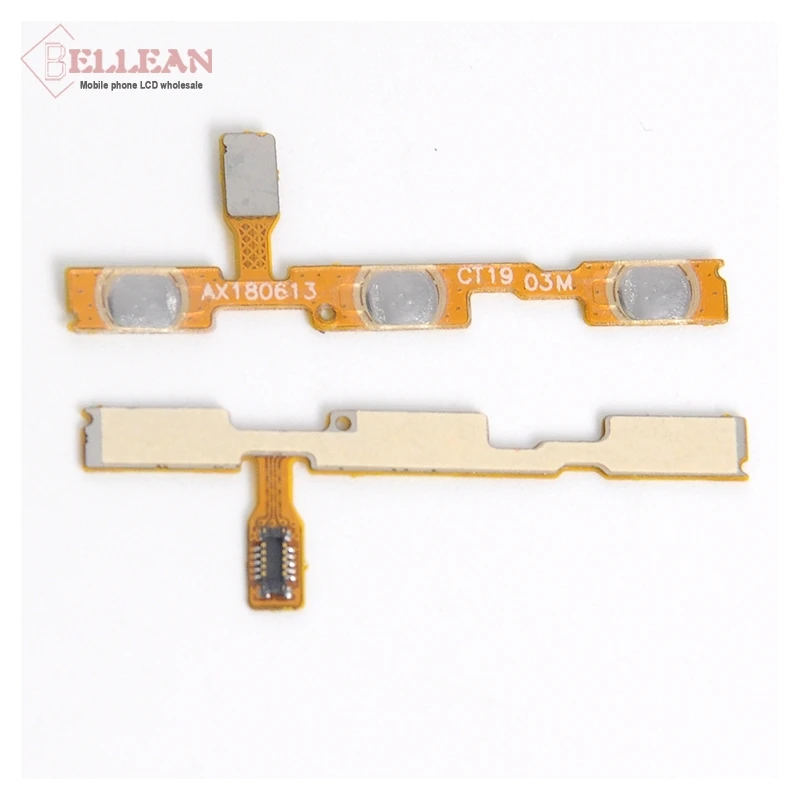 

HH 10pcs For Xiaomi Redmi Note 6 Pro Volume Button Power Switch On Off Button Flex A2 Lite On Off Volume Button Flex Cable