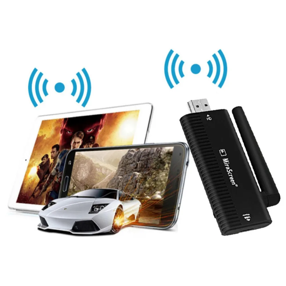 ECos приемник mirascreen HDMI P 1080 DLNA Airplay Wi Fi Дисплей ключ для оконные рамы Andriod ISO ТВ SB4