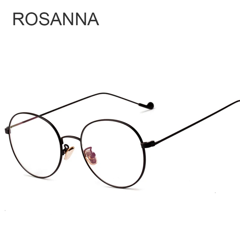ROSANNA 2019 круглые прозрачные очки nerd женская брендовая оправа для очков мужские по