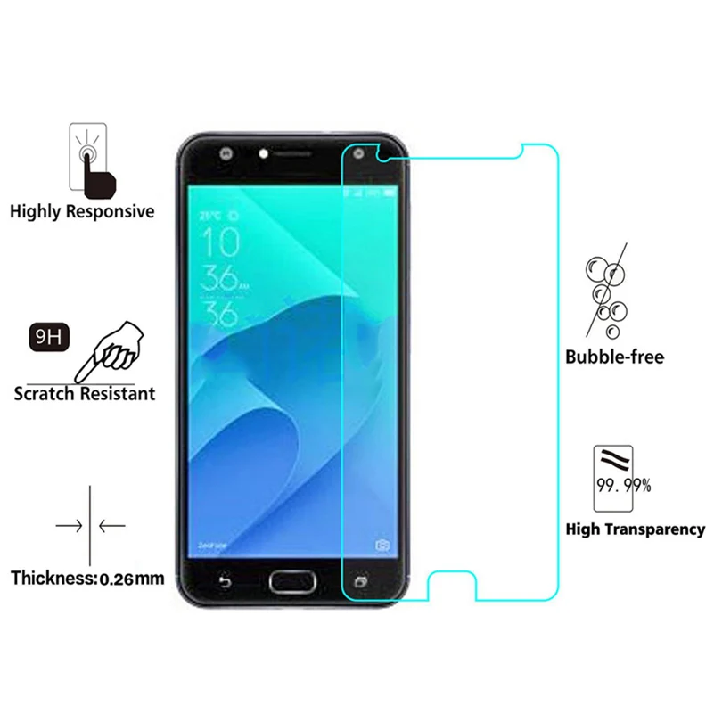 9H 2.5D Премиум Закаленное стекло протектор для Asus Zenfone 4 Selfie Pro ZD552KL чехол телефона