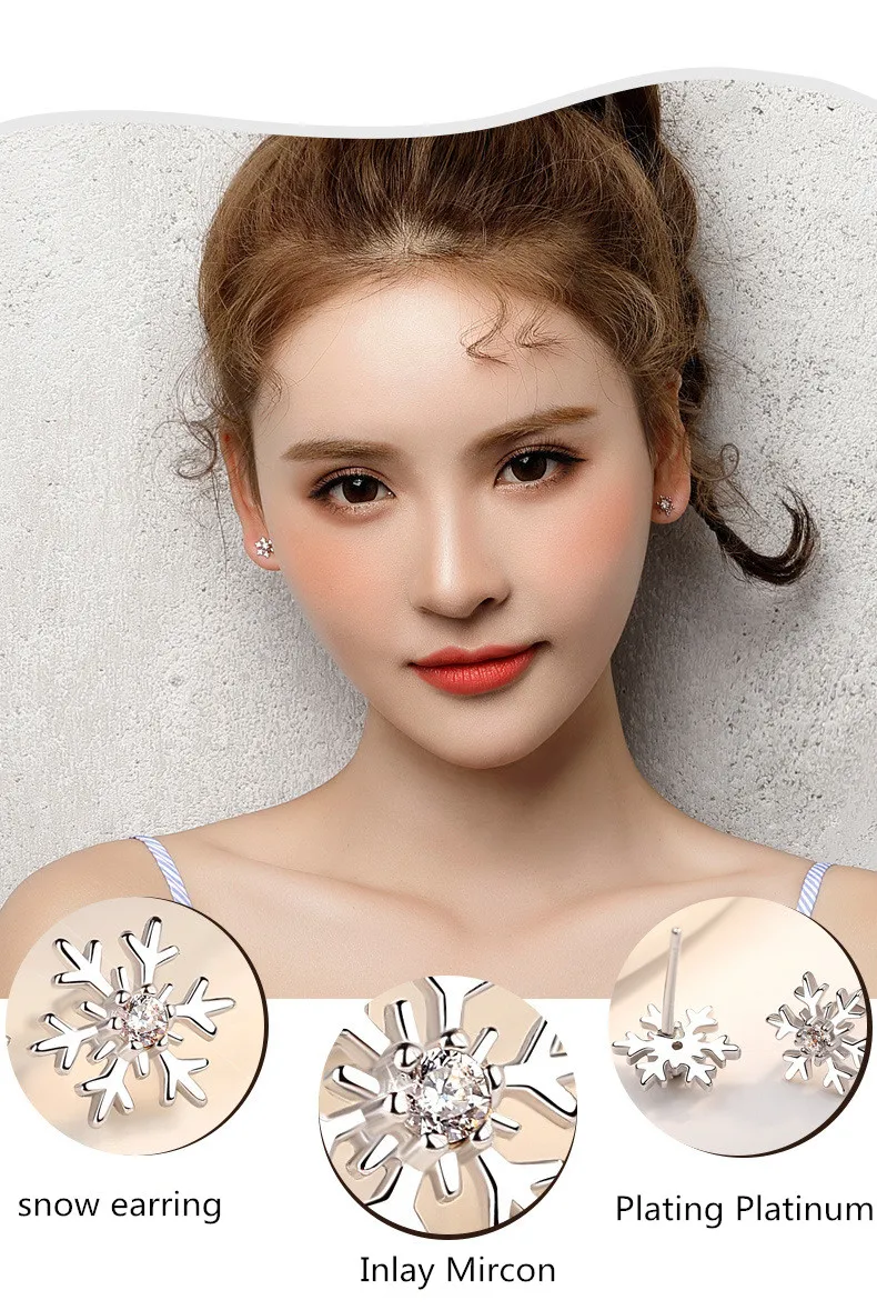 2018 100% стерлингового серебра 925 элегантный Для женщин jewelry милые крошечные 7 мм x