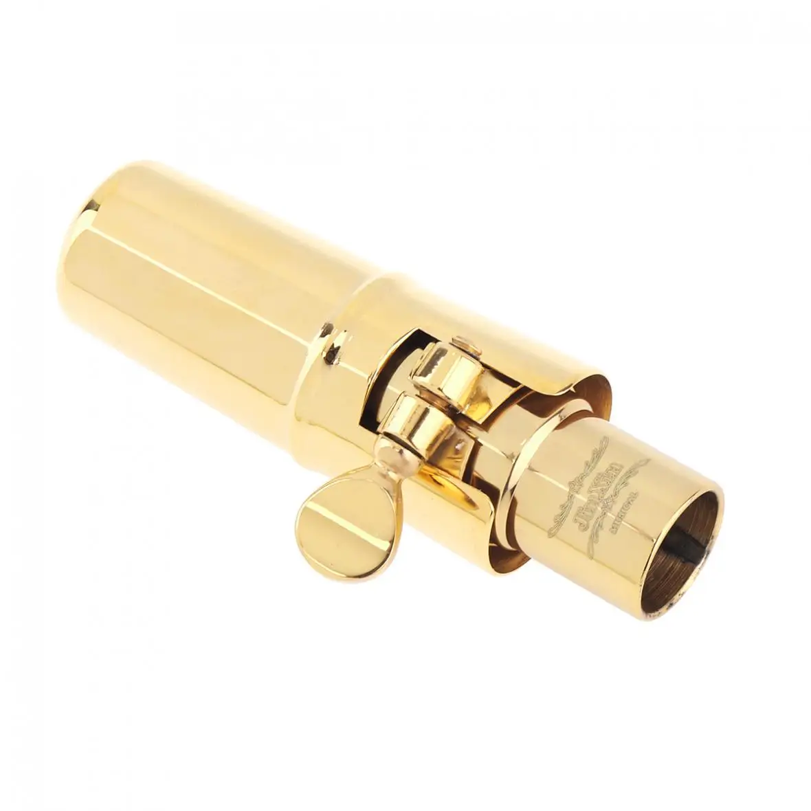 

Alto bE Saxophone Mouthpiece Goldplated Copper Brass Sax Mouth Size 6C 7C for Classical Jazz Musical Instrument