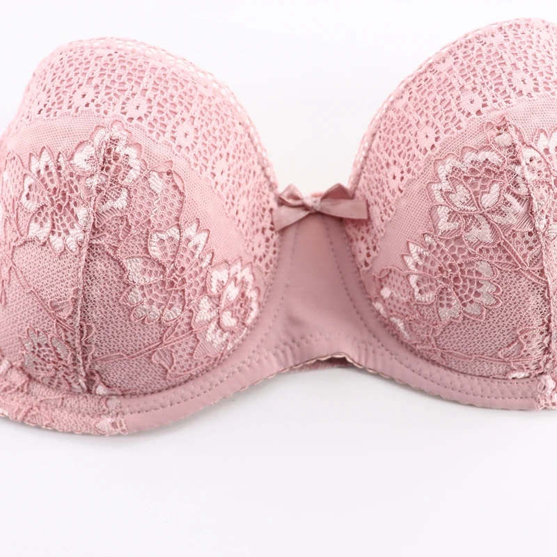 Бюстгальтер женский кружевной хлопок 5 цветов размер в ассортименте 1 шт | Женская