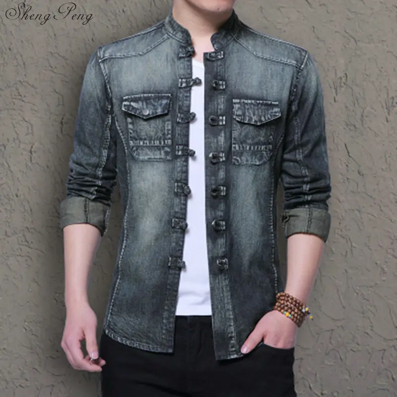 Одежды стиля Востока для мужчин китайский традиционный мужская одежда шангхай