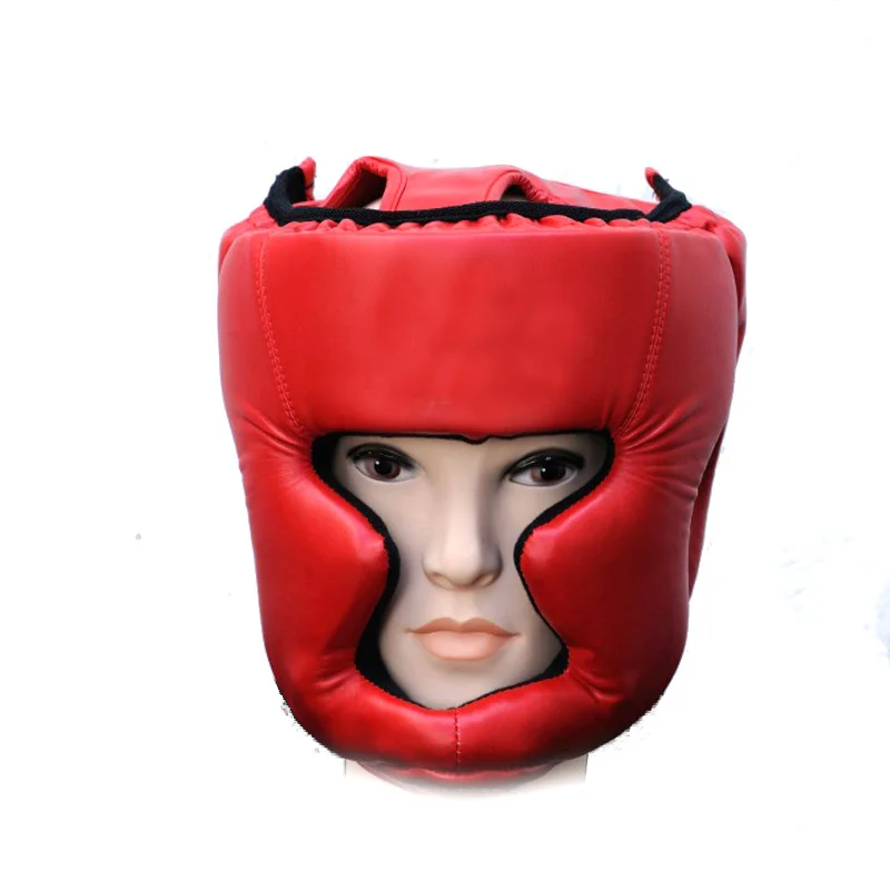 Тренировочный головной убор для бокса кожаные головные уборы mma защита лица
