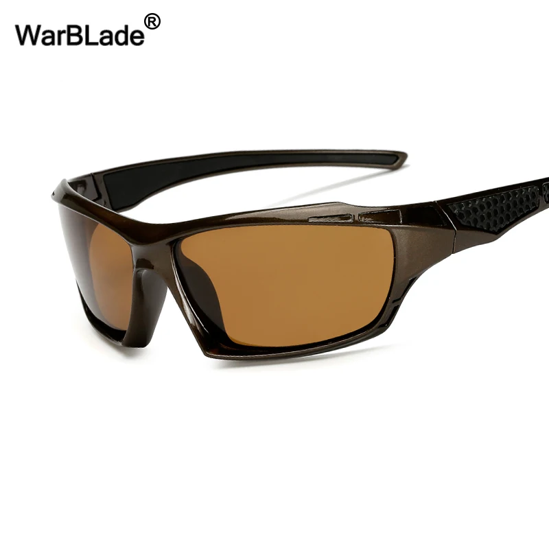 

WarBLade New Yellow Lenses Polarized Sunglasses Men Fashion Male Eyewear Night Vision Sun Glasses Car Drivers Goggles For Man