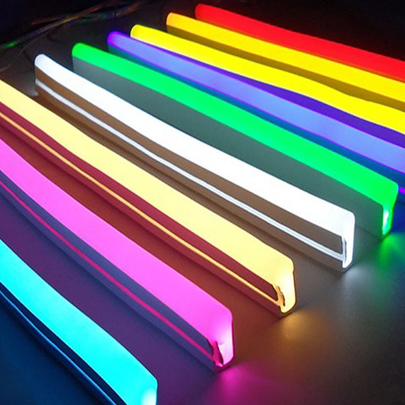 DC 12V компании mlight работающая при напряжении неоновая лента SMD 2835 Мягкая Веревка