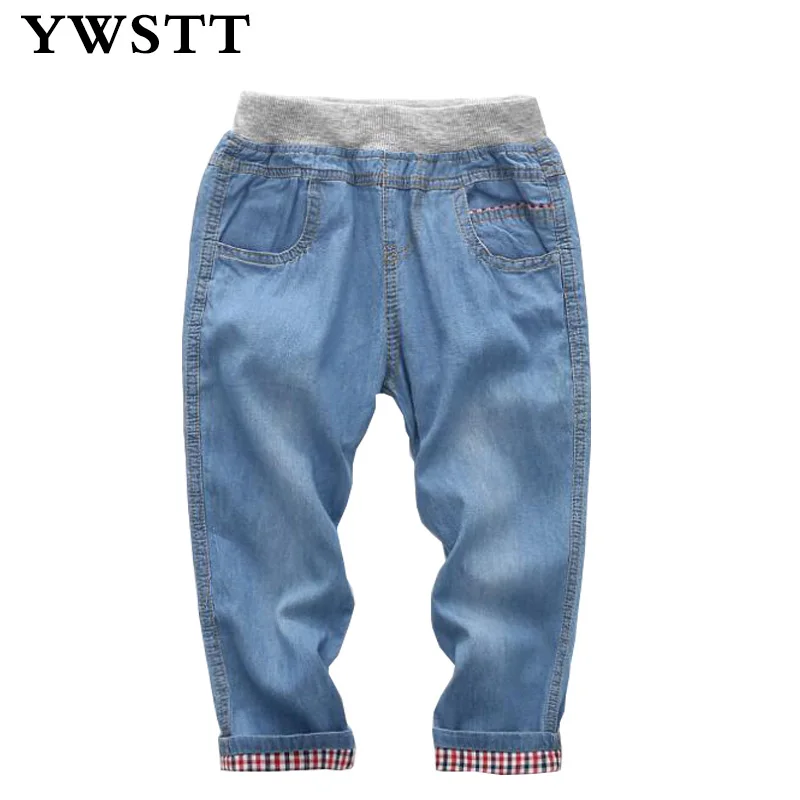 

2018 детские джинсы для мальчиков, однотонные тонкие джинсы для мальчиков, прямые джинсы, повседневные штаны, брюки, От 2 до 7 лет