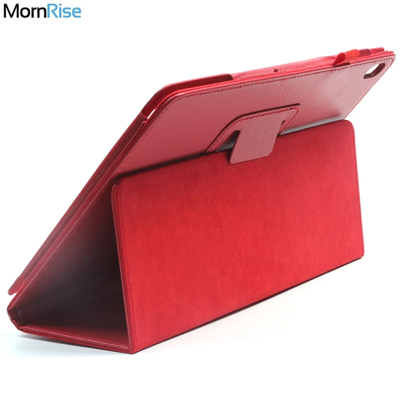 Зернистый складной чехол книжка личи для Lenovo Tab E10 TB X104F 10 1 чехлы планшетов тонкая