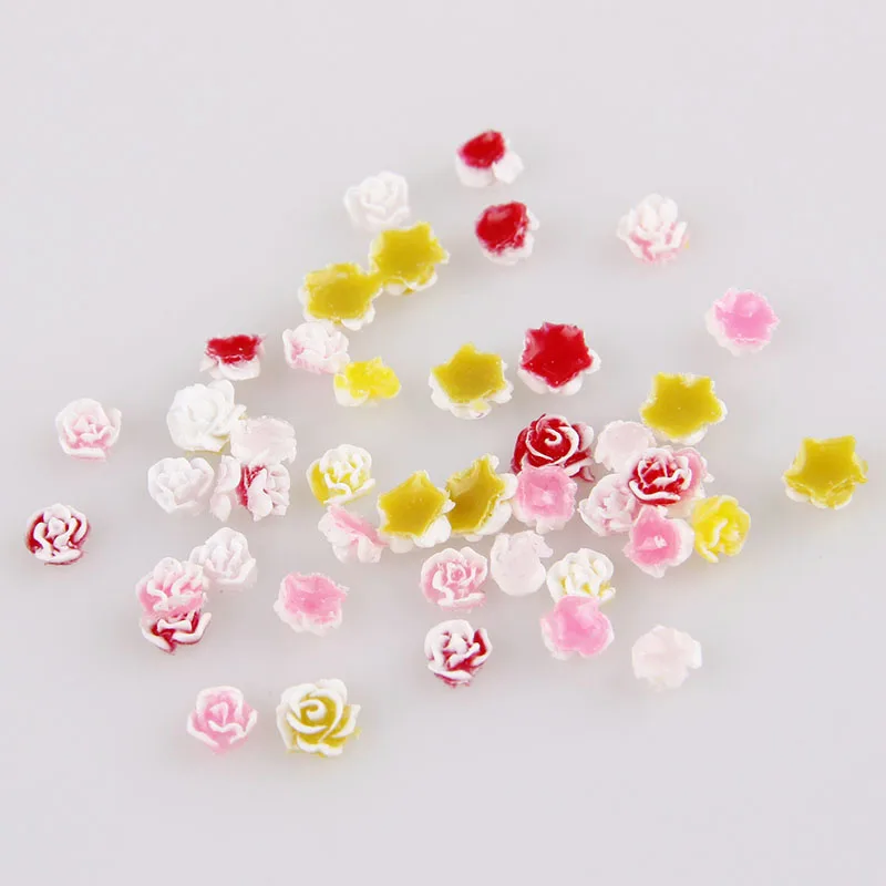 Полимерная глина Fimo разных цветов 50 шт. полимерный маленький цветок для