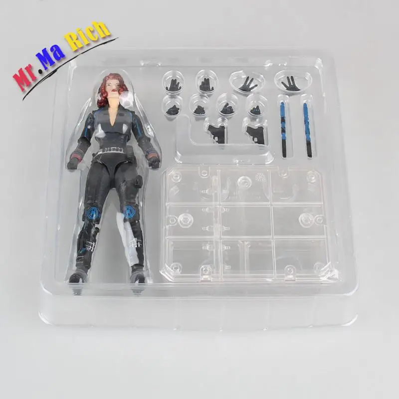 Экшн-фигурка Captain America Guerra Civile Black Widow модель игрушки кукла Regalo 15 см | Игрушки и