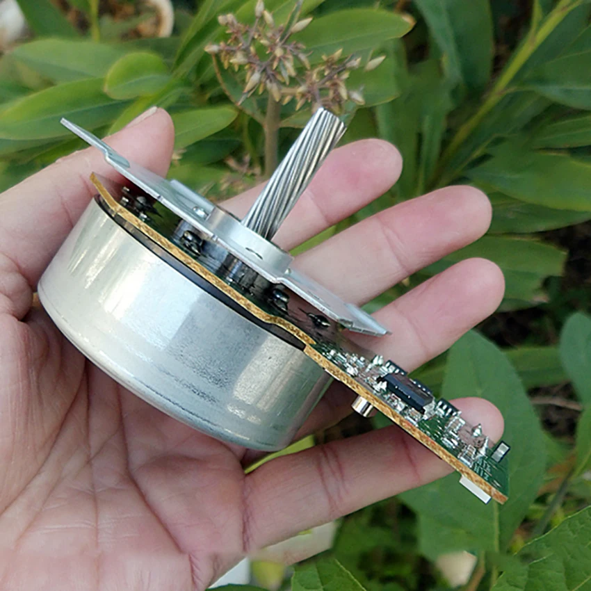 Бесщеточный внешний роторный двигатель 24 В постоянного тока 30 Вт высокоточные