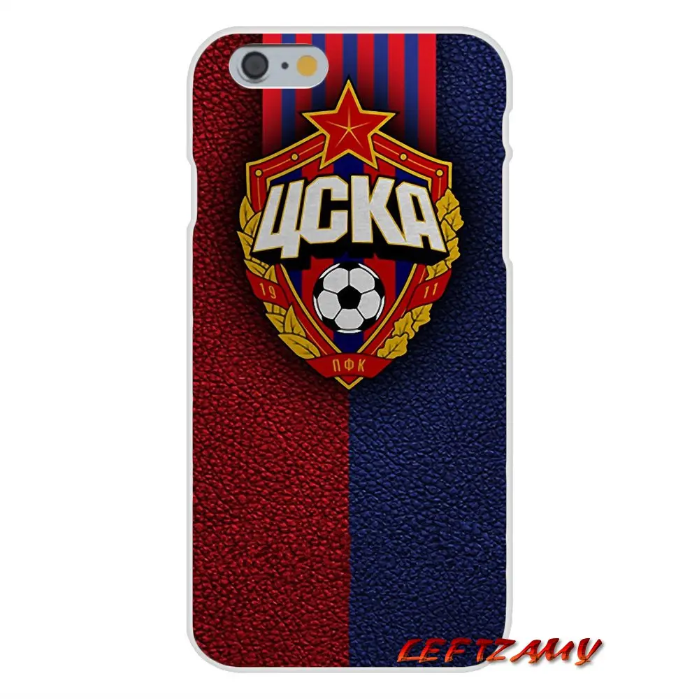 Чехлы для телефонов iPhone X XR XS MAX 4 4S 5 5S 5C SE 6 6S 7 8 Plus PFC ЦСКА | Мобильные телефоны и