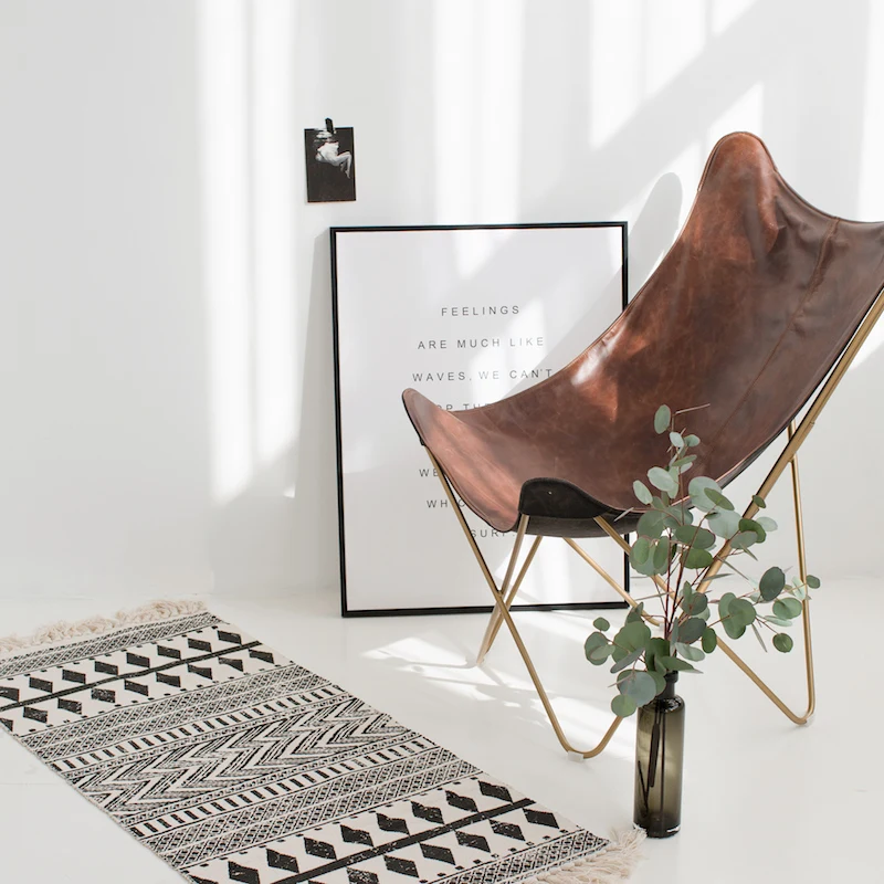 Хлопковая нить ручной работы плетеные современные скандинавские искусственные