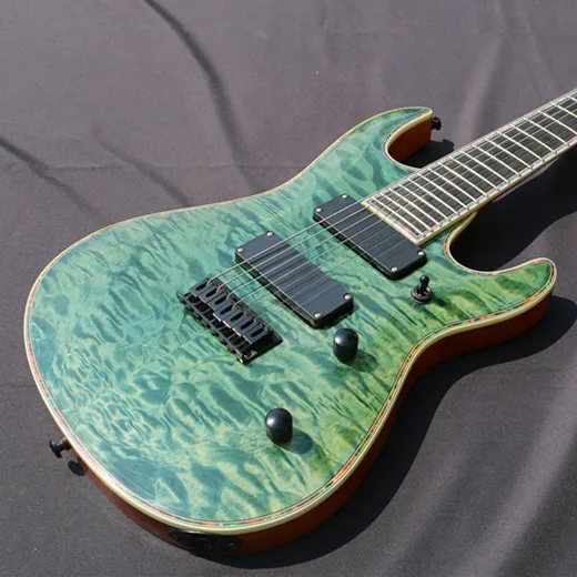 

Free shipping 7 string guitar Electric Guitar,24F All Color are available real photo on show