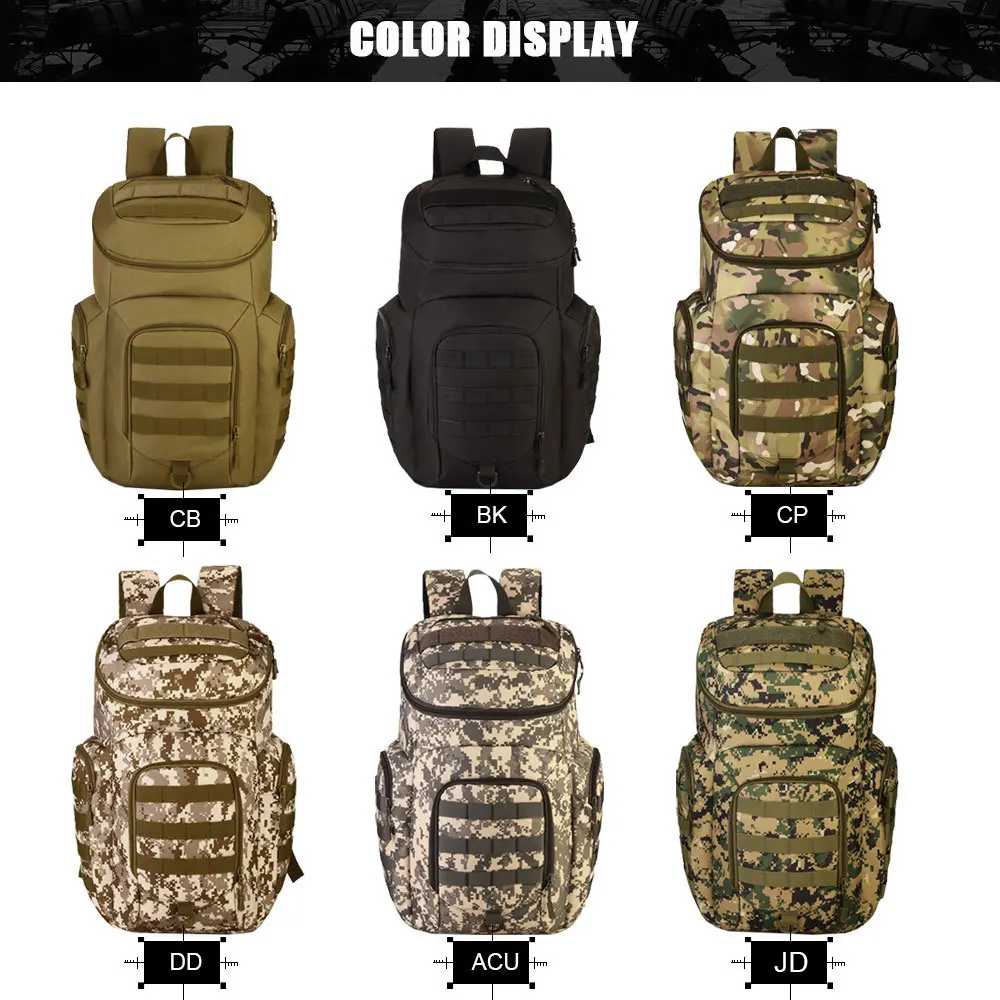 Водонепроницаемый нейлоновый мужской рюкзак SINAIRSOFT тактический Камуфляжный