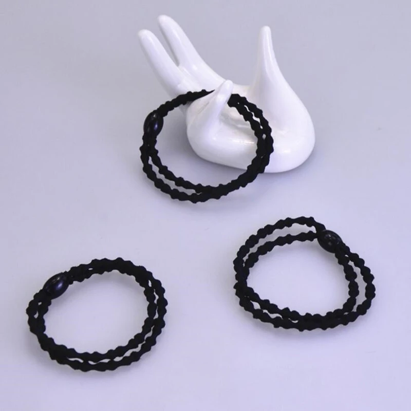 10 шт./лот аксессуары для волос эластичное резиновое кольцо головной убор