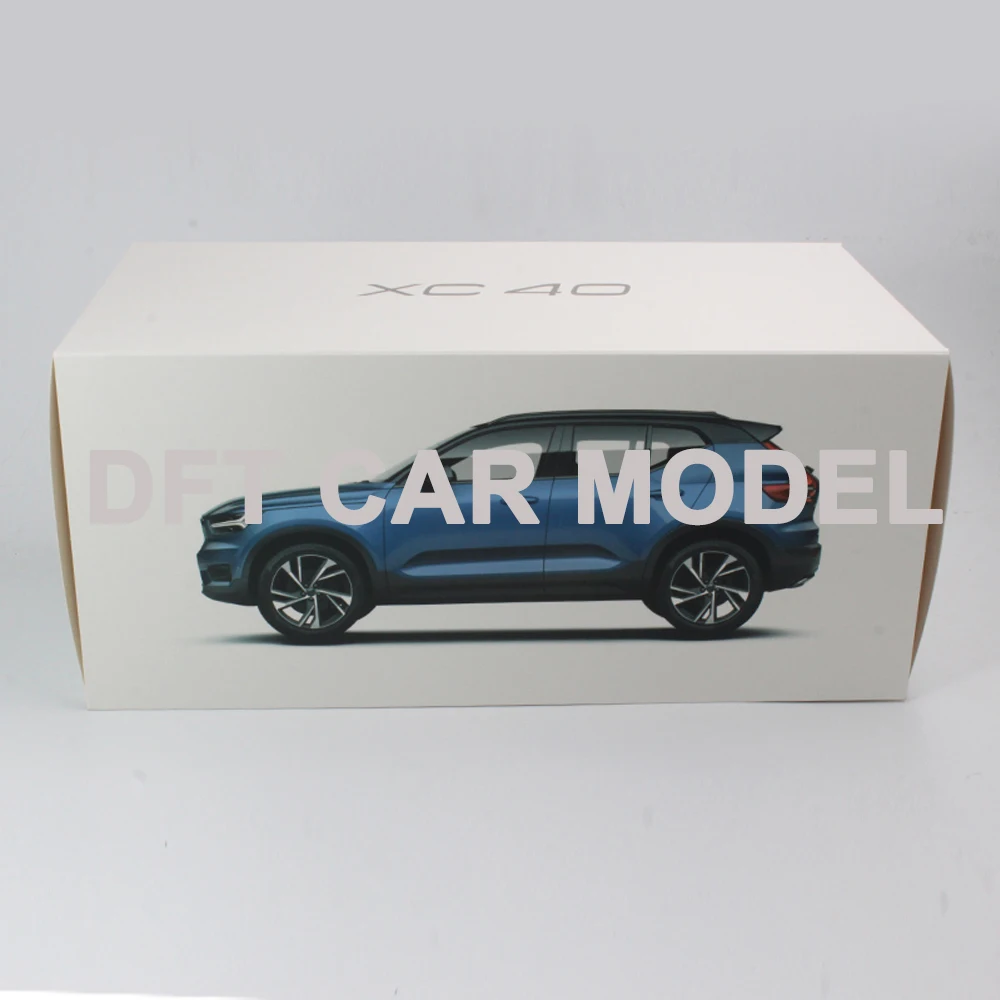 Литой в масштабе 1:18 XC40 игрушечный автомобиль из сплава модель детского
