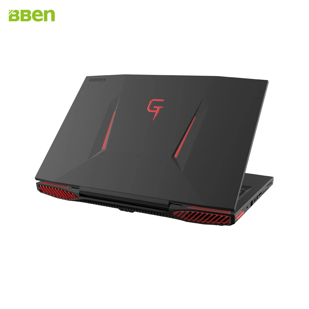 BBEN G17 17.3 inch Gaming Laptop i7 cpu GDDR5 NVIDIA GTX1060 Windows10 DDR4 32GB+512GB SSD+1TB HDD RGB Mechanical Keyboard