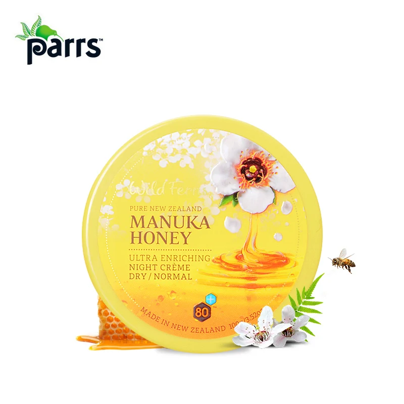 Оригинальный крем для ухода за кожей лица Manuka Honey Night Revival VA отбеливающий