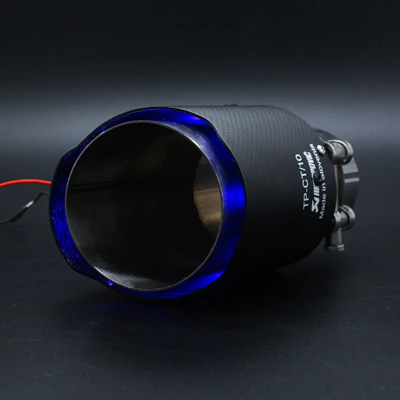 Модификация автомобильной выхлопной трубы с 89 мм углеродным волокном