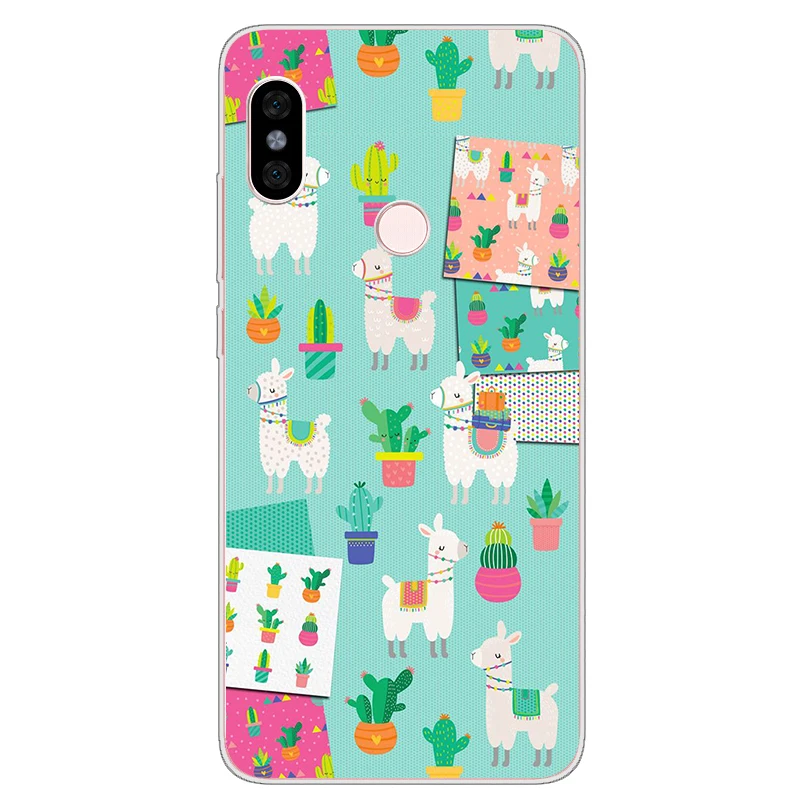 ciciber Phone Case for Xiaomi Mix Max 3 2 2s Soft Back Cover Mi A2 9 8 6 5 F1 A1 5X 6X 5c 5s Lite Plus Pro SE Alpaca |