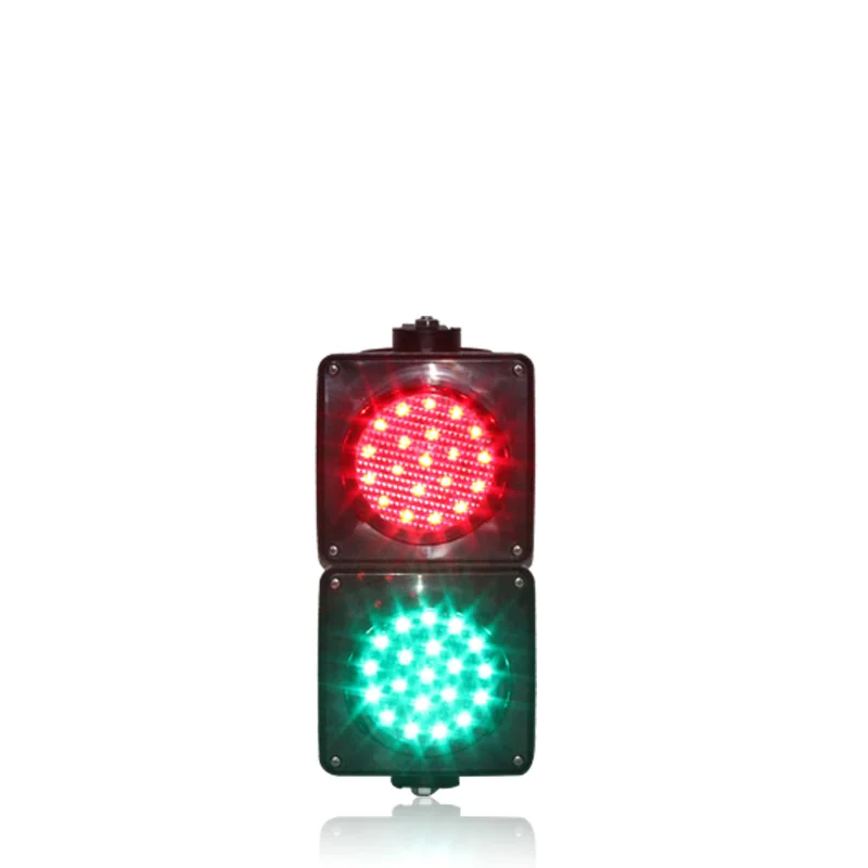 AC85-265V,, парковочные места 100 мм, красный, зеленый, мини-светильник светофора для школьного образования с корпусом из ПК