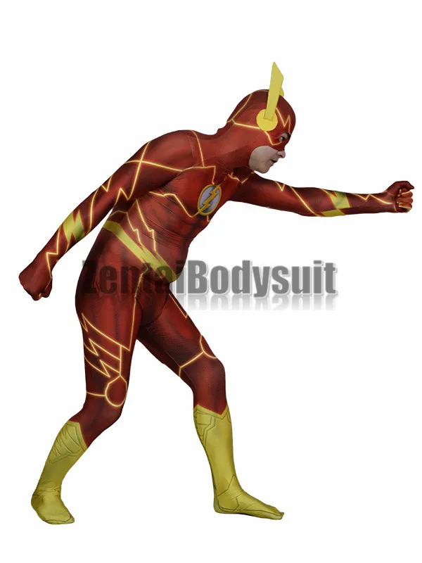 Костюм супергероя на Хэллоуин вечерние костюмы с 3D принтом 52 Цвета|cosplay zentai|flash