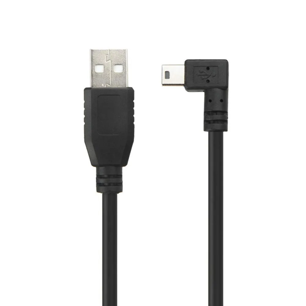 Кабель USB A Male Mini 90 градусов под прямым углом 5P кабель для синхронизации данных и