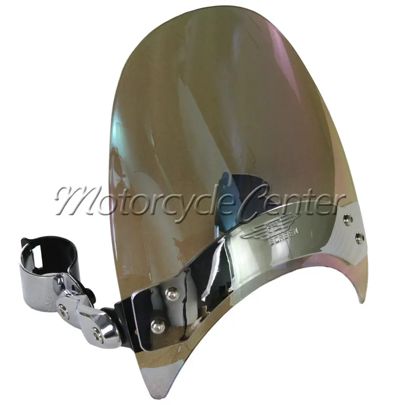 Мотоциклетные ветровые дефлекторы лобовое стекло для 1998-2014 Yamaha V Star 650 XVS650 Custom XVS650A
