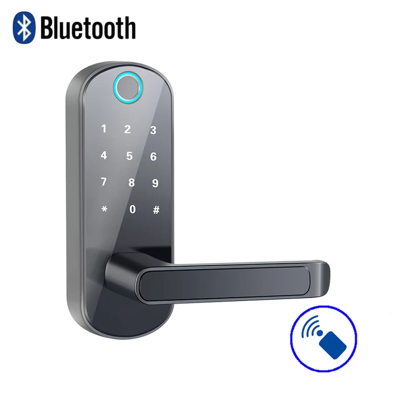 KPIOCCOK умный дверной замок 3D сканер отпечатков пальцев замок Bluetooth TT приложение пароль IC карта механический ключ дверной замок CD919