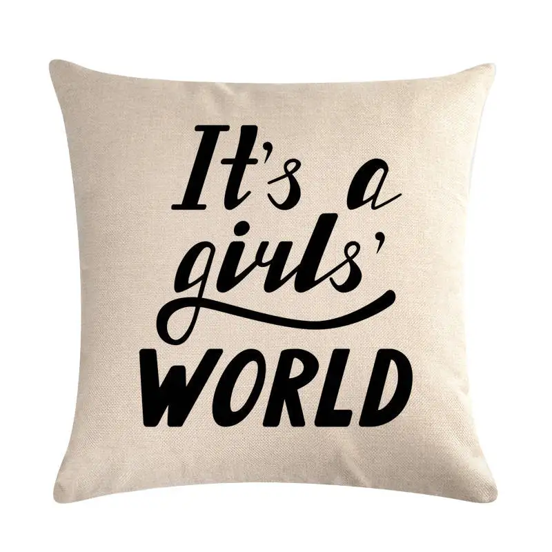 Спортивный женский чехол для подушки бега домашний декор офисное кресло дивана