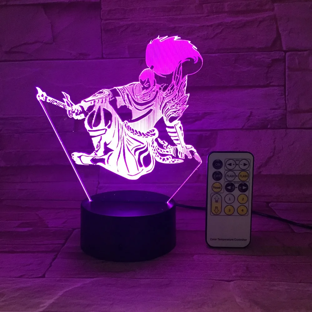3D визуальные светодиодсветодиодный ночники с USB акриловые дистанционным