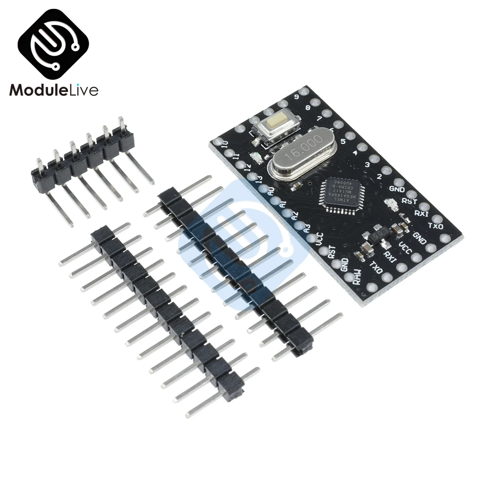 Мини модуль Atmega168 16M 5V с кварцевым генератором для Arduino Nano замена Atmega328 детали