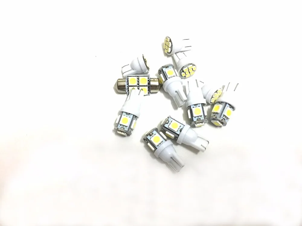 11PCS White LED Lights Interior Package Kit for Toyota Sienna 2011-2013 | Автомобили и мотоциклы