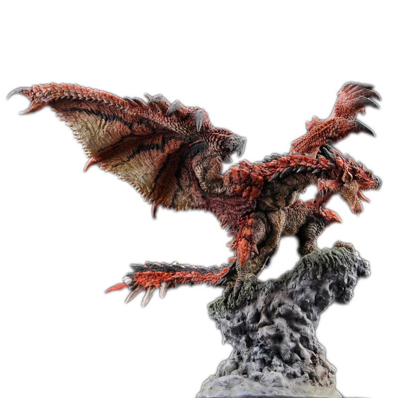Rathalos Monster Hunter, рисунок мира, Roc, Летающий в небо, японское аниме, Rathalos, крылья, ПВХ модели, горячий дракон, экшн