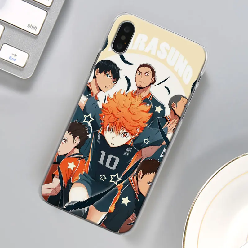 Аниме Haikyuu чехол для телефона для Apple iPhone X XR 7 8 Plus 6 6s Plus XS MAX 11 Pro Max SE чехол для телефона Coque