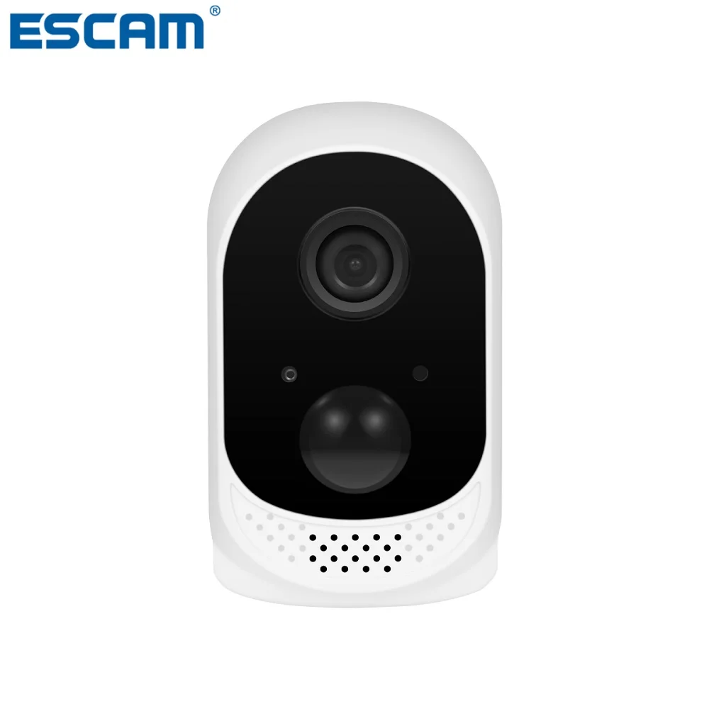 ESCAM QF230 HD 1080P 2MP IP камера безопасности P2P с батареей 10400 мАч wifi ИК PIR сигнализация ночного видения CCTV камера s