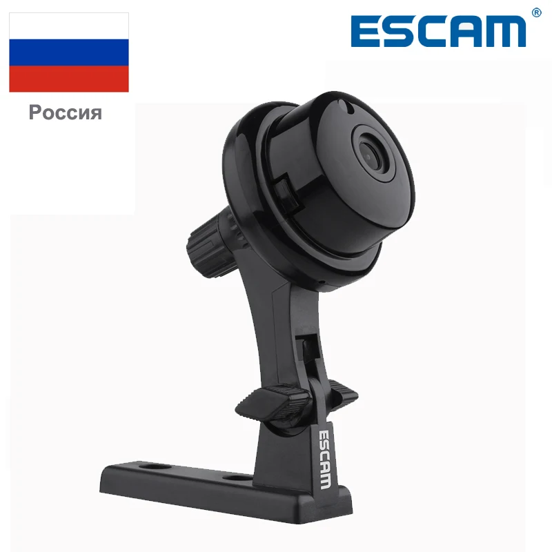 Беспроводная мини-камера Escam Button Q6 1 МП ONVIF 2 4.2 поддержка детектора движения только