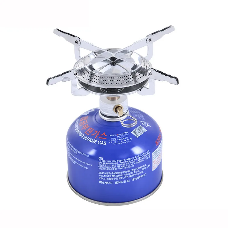 

3500W Mini Camping Gas Stoves Ultralight Portable Outdoor Hiking Backpacking Picnic Cooking Spilt Stove Burner Head