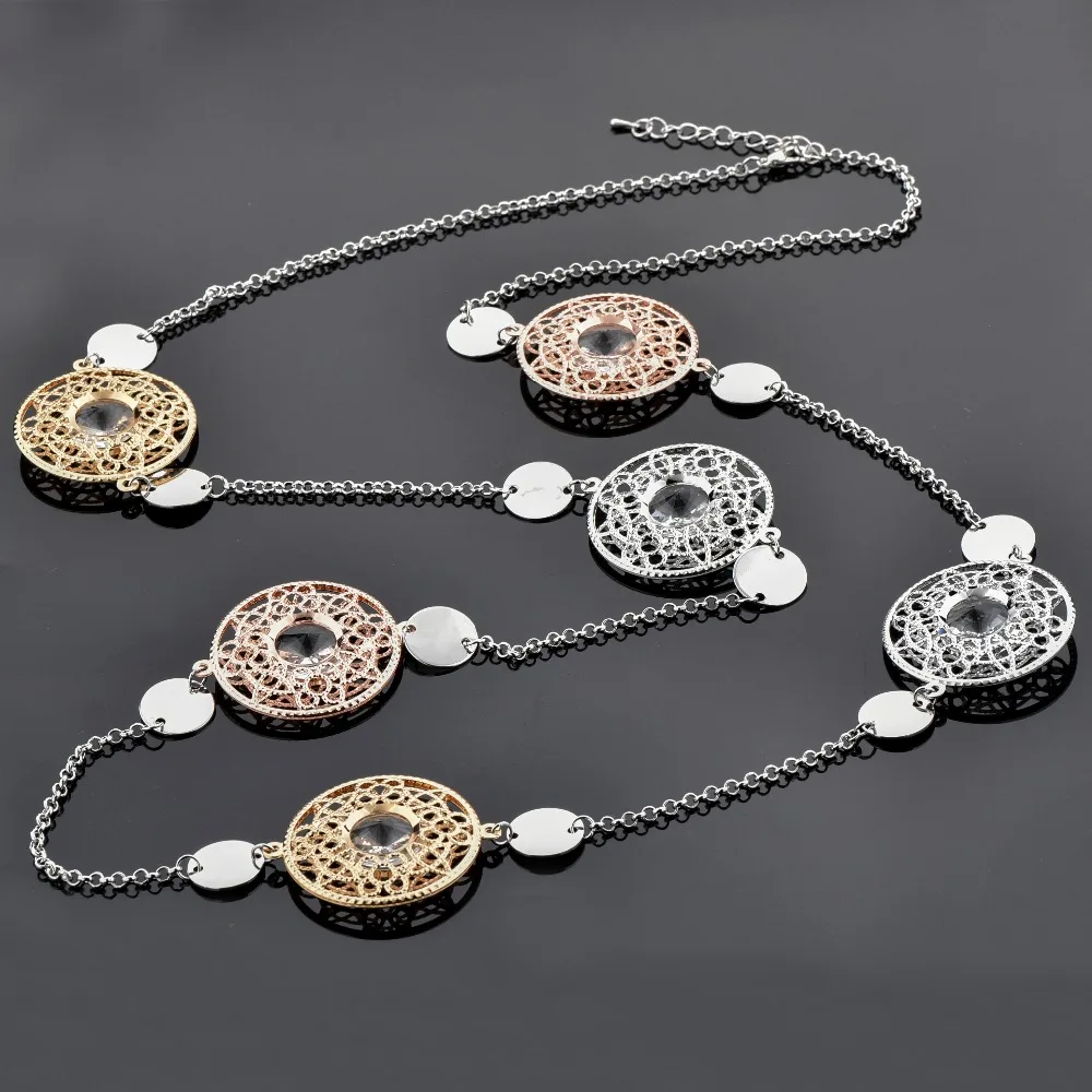 CLEAR CRYSTAL LAYERED BRACELET B218 | Украшения и аксессуары