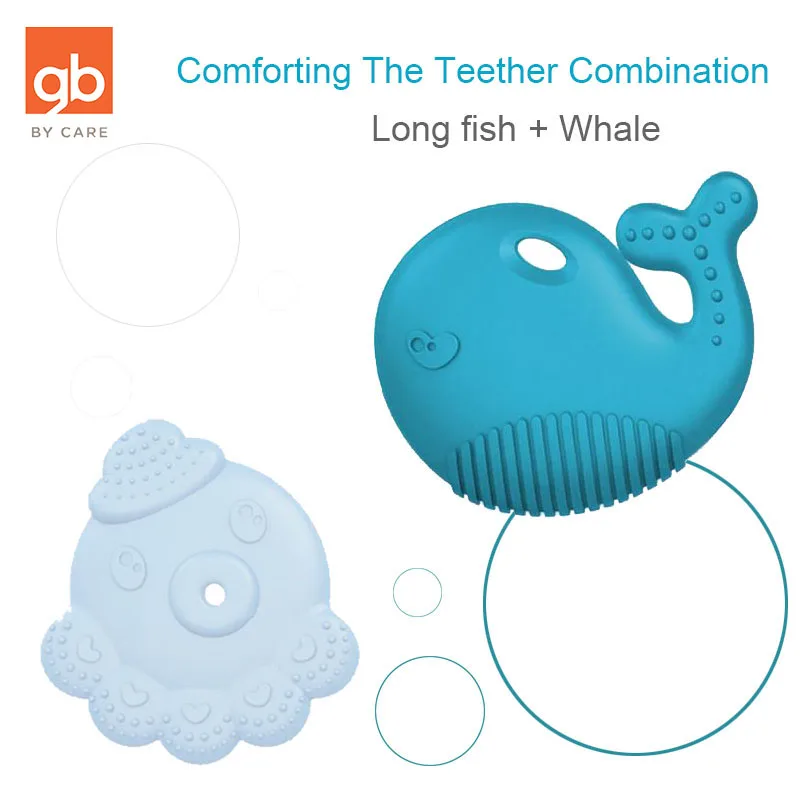 Goodbaby Baby Childlike молярная палка Новорожденные зубы силиконовые животные