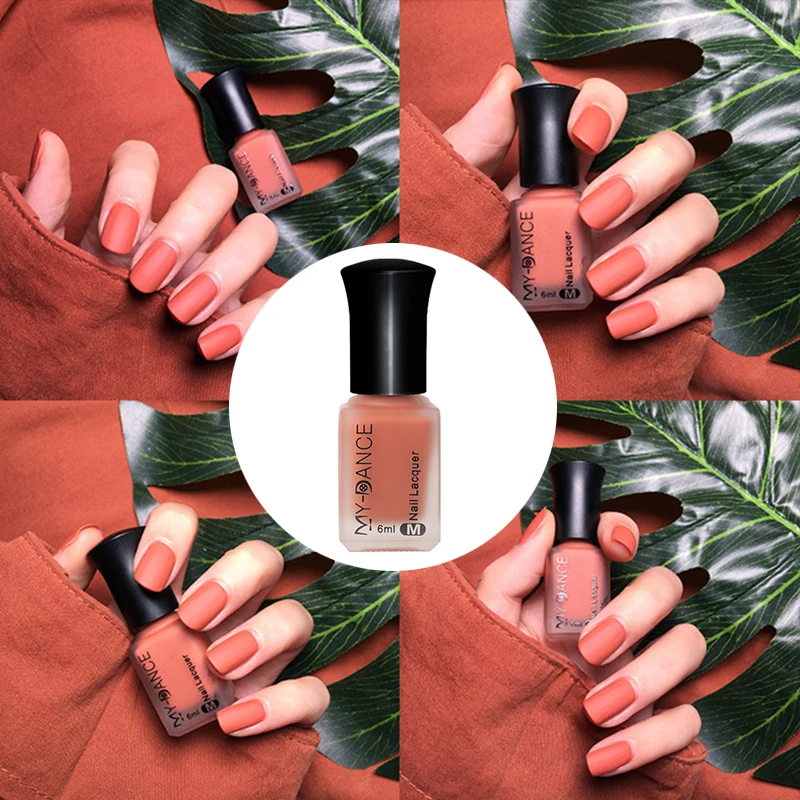 Matte Metalic Nail Polish Satin Velvet Manicure Nail Art Stamping Nail Polish Gel Bling Non-peelable Frosted TSLM1 - Цвет: 20