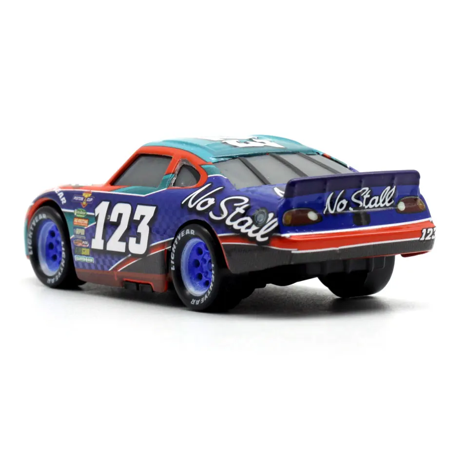 Disney Pixar тачки 3 1:55 ролевые No123 при погоде освещение McQueen литая металлическая Новая