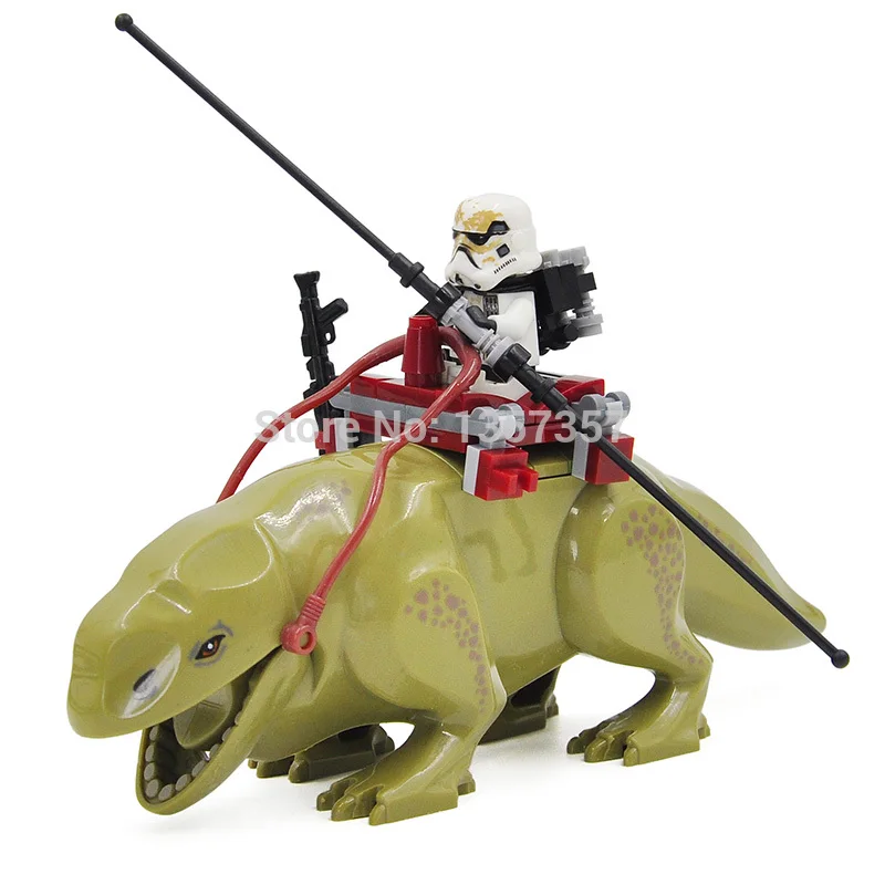 10 шт. же космические войны Dewback Sandtroopers рисунок tauntun Jabba Rancor Строительные блоки Набор моделей Игрушек